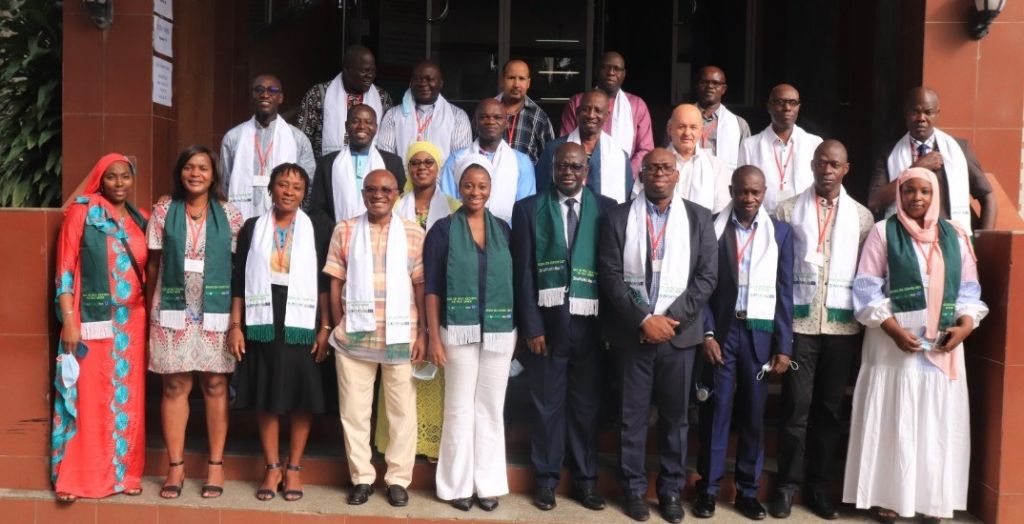 Participants at the launch of the "African Network of Coaches for the Effective Management of Protected Areas (RACEGAP)"
